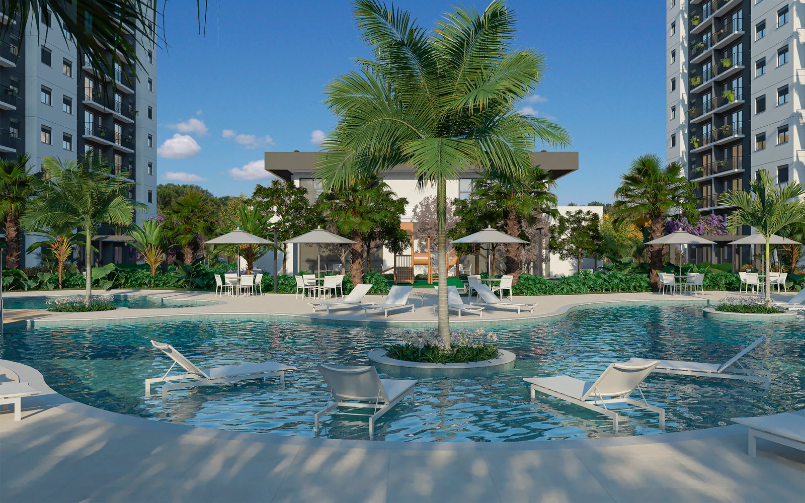 Alto Lindóia Resort Porto Alegre condomínio com lazer completo