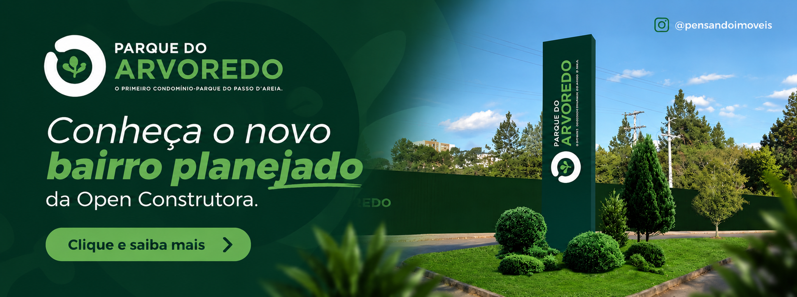Parque do Arvoredo, bairro planejado no Passo d'Areia