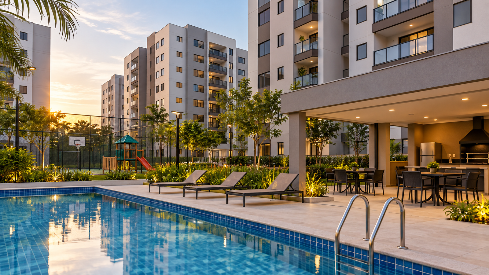 A evolução do condomínio e dos apartamentos