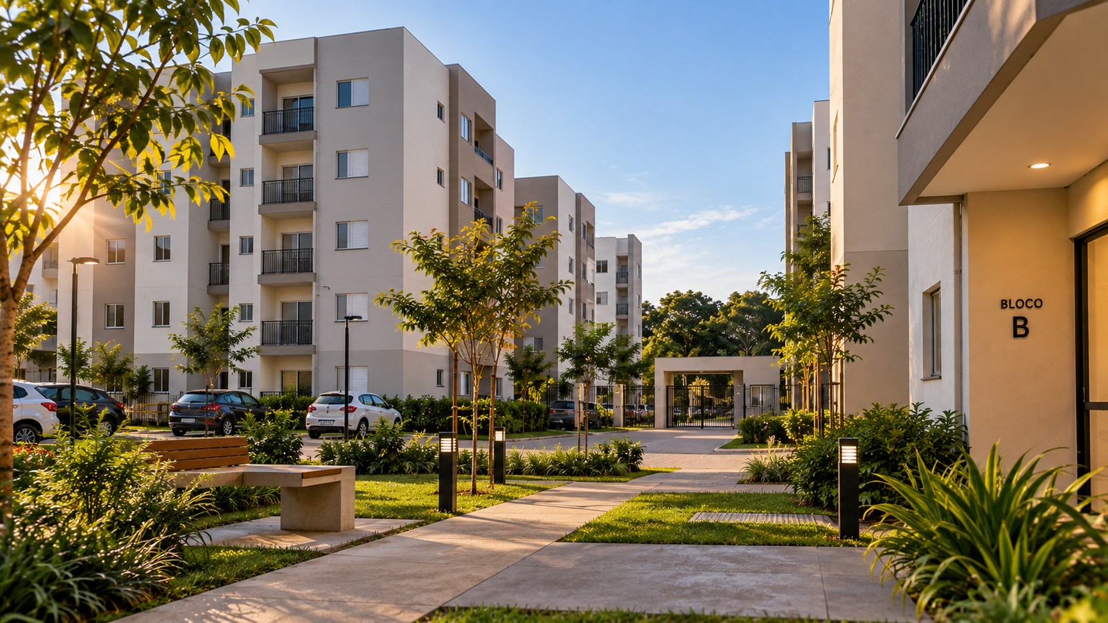 A evolução do condomínio e dos apartamentos