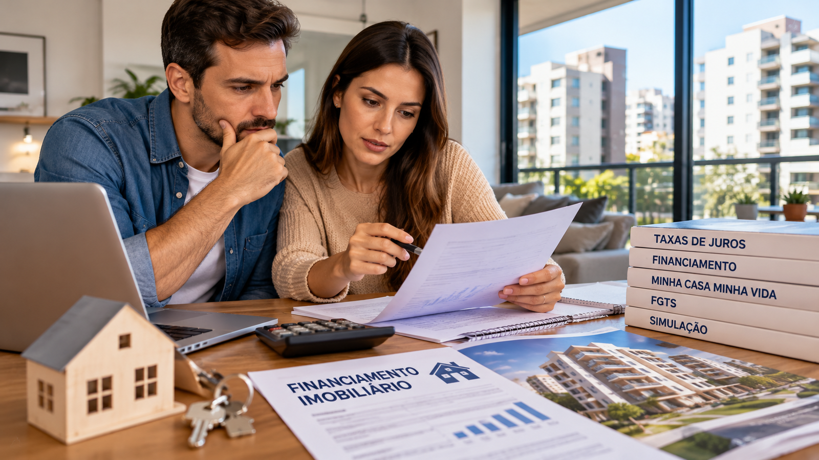 Financiamento imobiliário e taxas de juros dos bancos